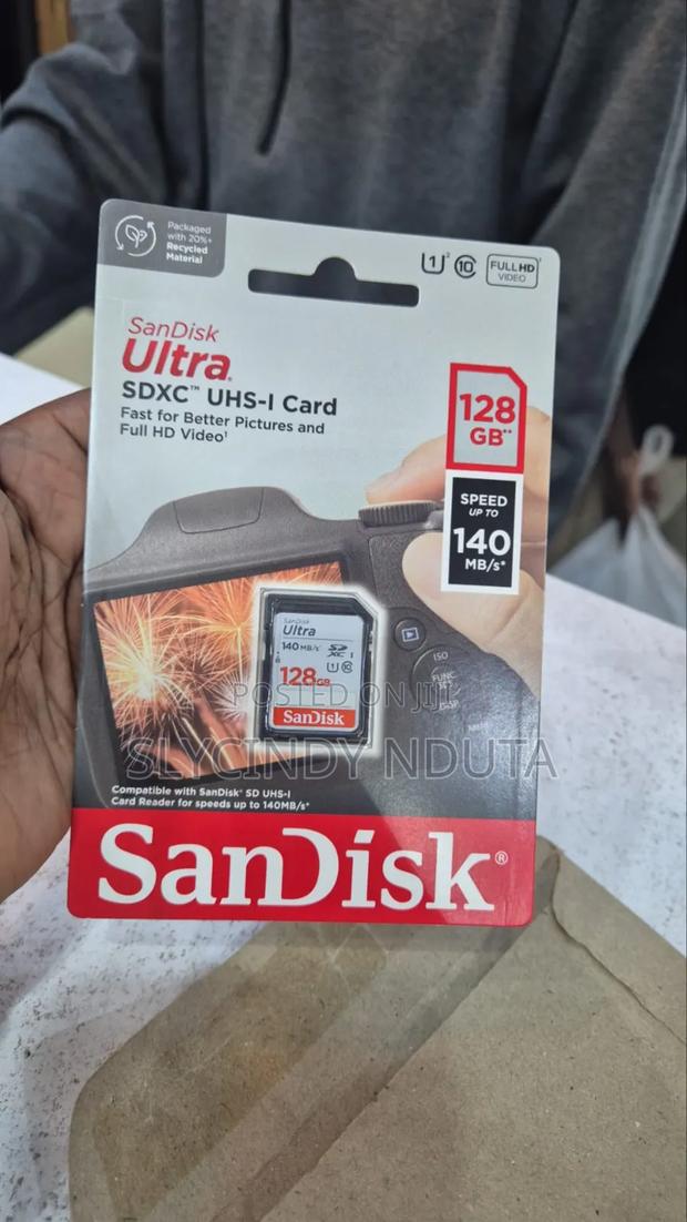 Sandisk Ultra SDXC UHS-I Card 128gb - main view