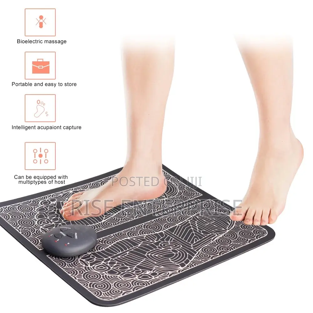 Portable EMS Foot Massager Pad