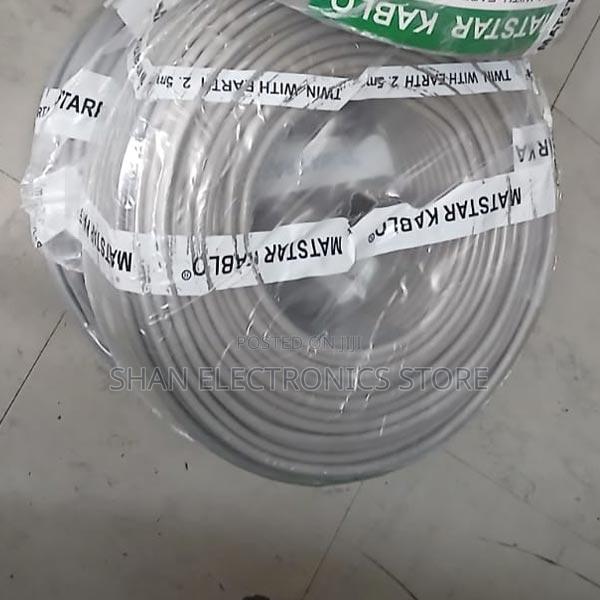 2.5 Mm Twin P.V.C Insulated Electric Cable Affodable Matsta