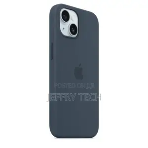 Apple iPhone 15 Liqiud Silicone Cover/Case-Blue