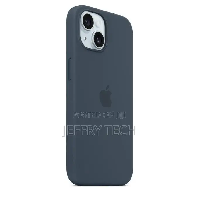 Apple iPhone 15 Liqiud Silicone Cover/Case-Blue