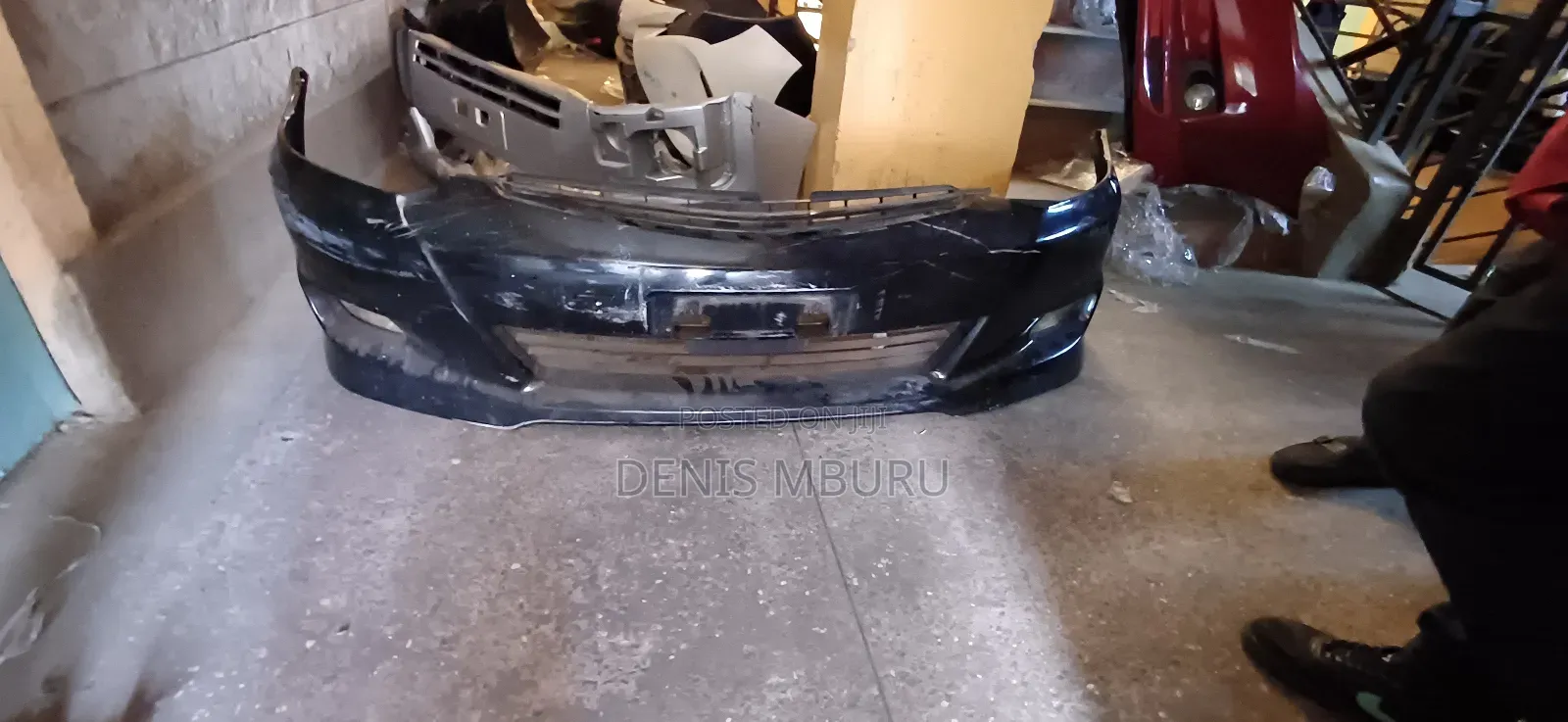 Toyota Wish 2005 Front Bumper With Fog