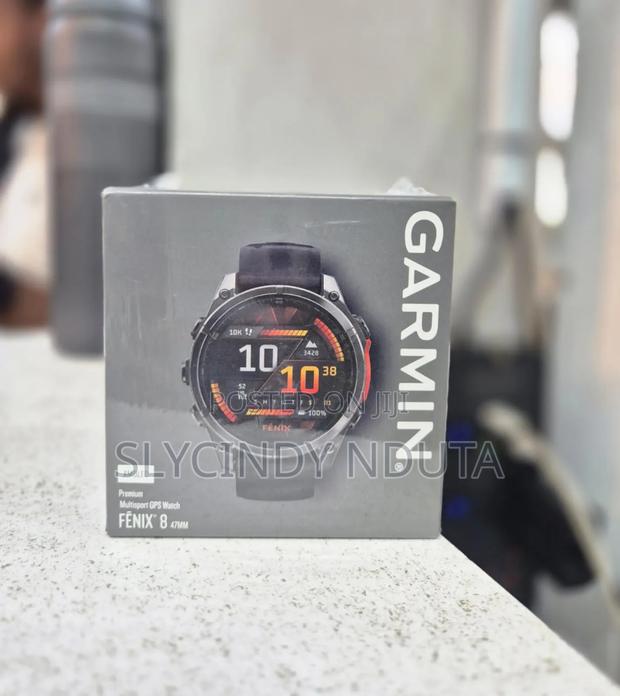 Garmin Fenix 8 - main view