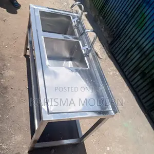 Taps Stainless Steel Double Bowl Sink