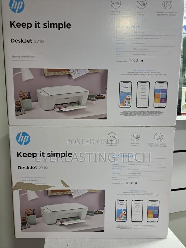 HP Deskjet 2710 All-in-One Printer (5AR83B) - thumbnail 3