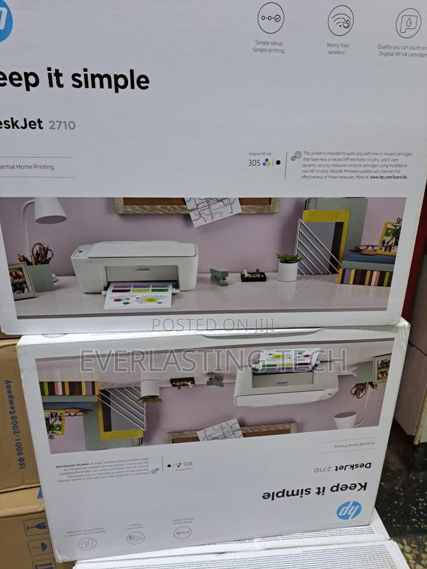 HP Deskjet 2710 All-in-One Printer (5AR83B) - thumbnail 2