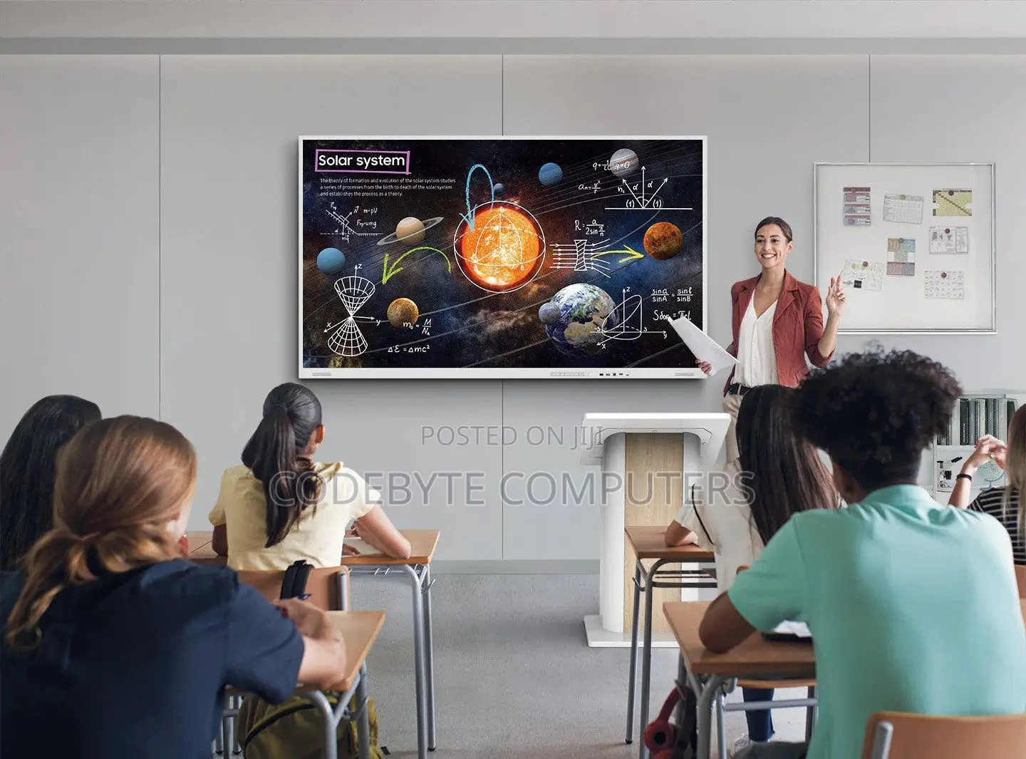Samsung 75" Flip Pro WM75B Interactive Display | LH75WMBWLGC
