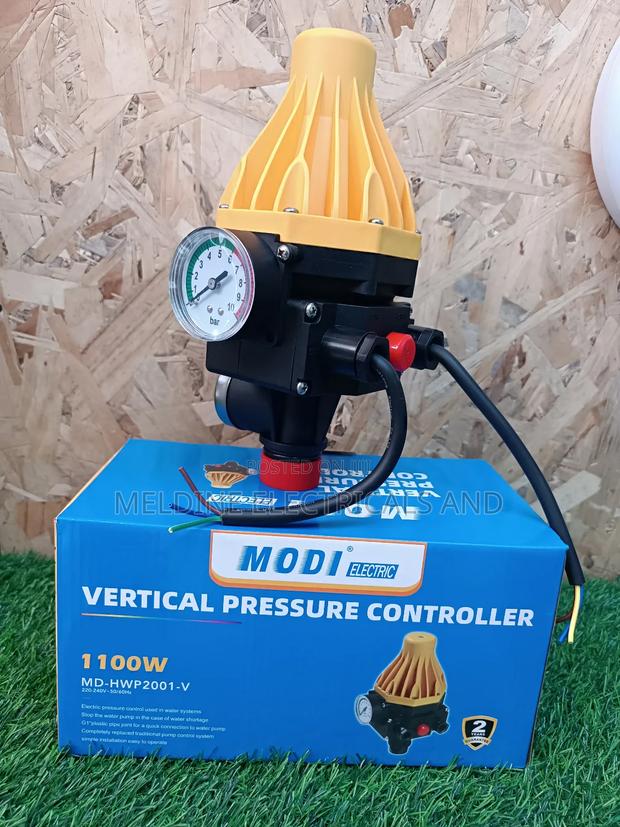 Vertical Pressure Controller - main view