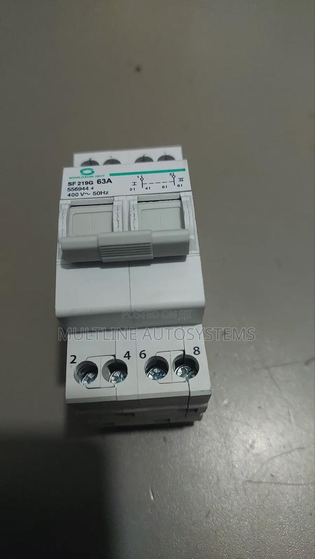 Din Mounted Single Phase Changeover Switch - thumbnail 4