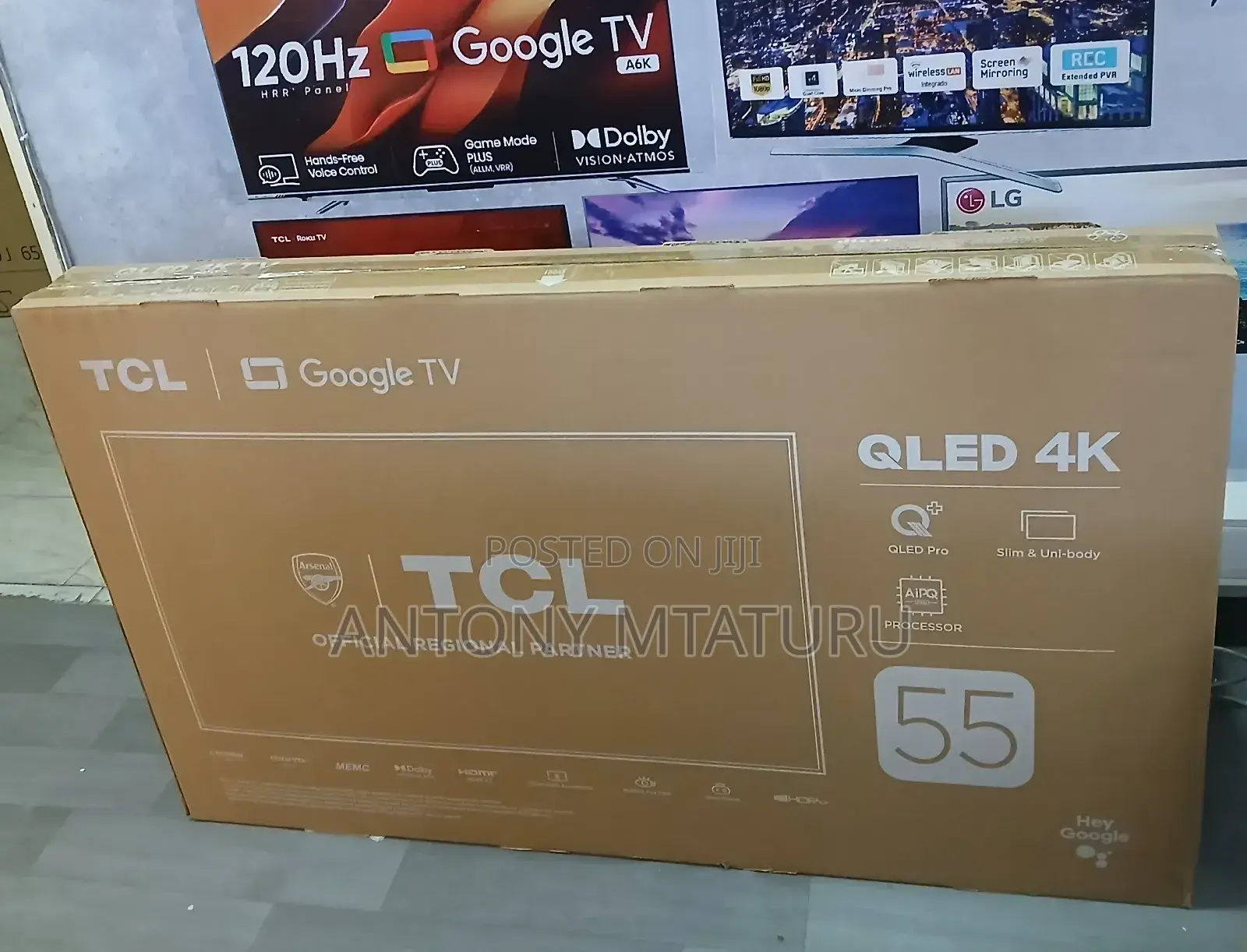 TCL 55inch 55c61b Qled Pro (Limited Edition) Google Tv