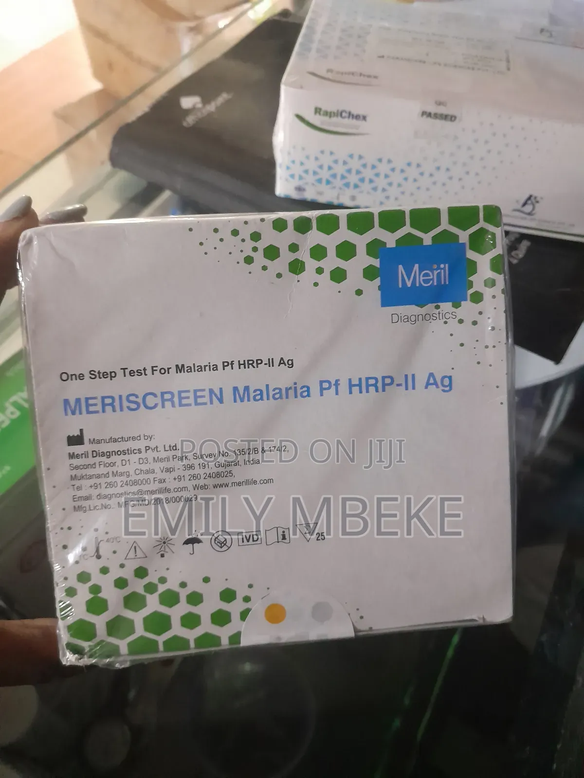 Malaria Pf HRP -Ll Ag