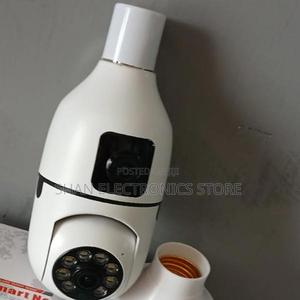 Dual Lens Light Bulb Security Camera -2mp Dual Lens CCTV - main view