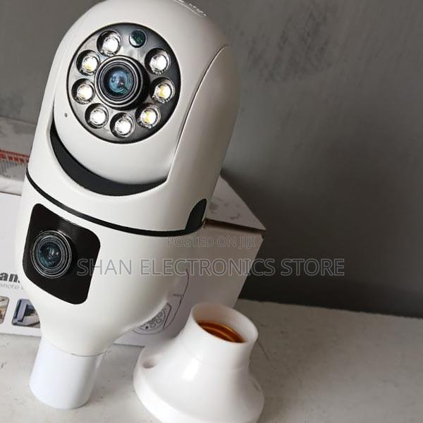 Bulb Security Camera 2mp Dual Lens CCTV V380 CCTV Camera
