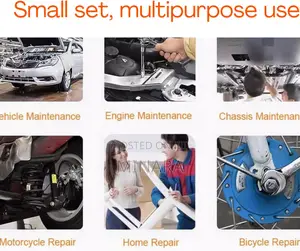 46 PCS Socket Wrench Set, Mechanical Repair Kit