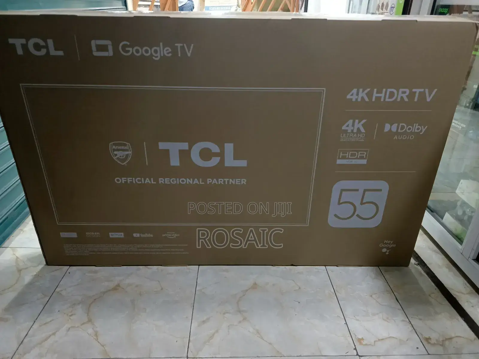TCL 55p635 HDR Google Tv Frameless