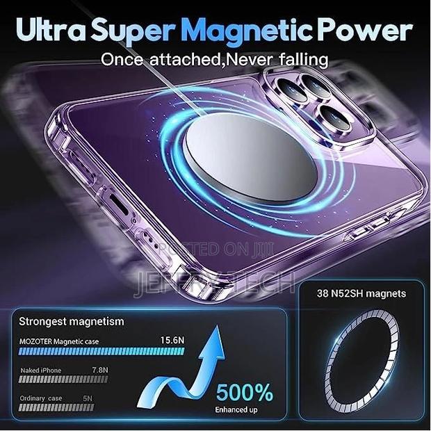 iPhone 14 Pro Case, Compatible With Magsafe CLEAR COVER/CASE - thumbnail 3