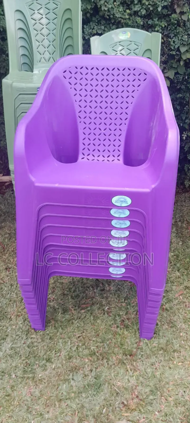 Skyplastic Plastic Chair Purple