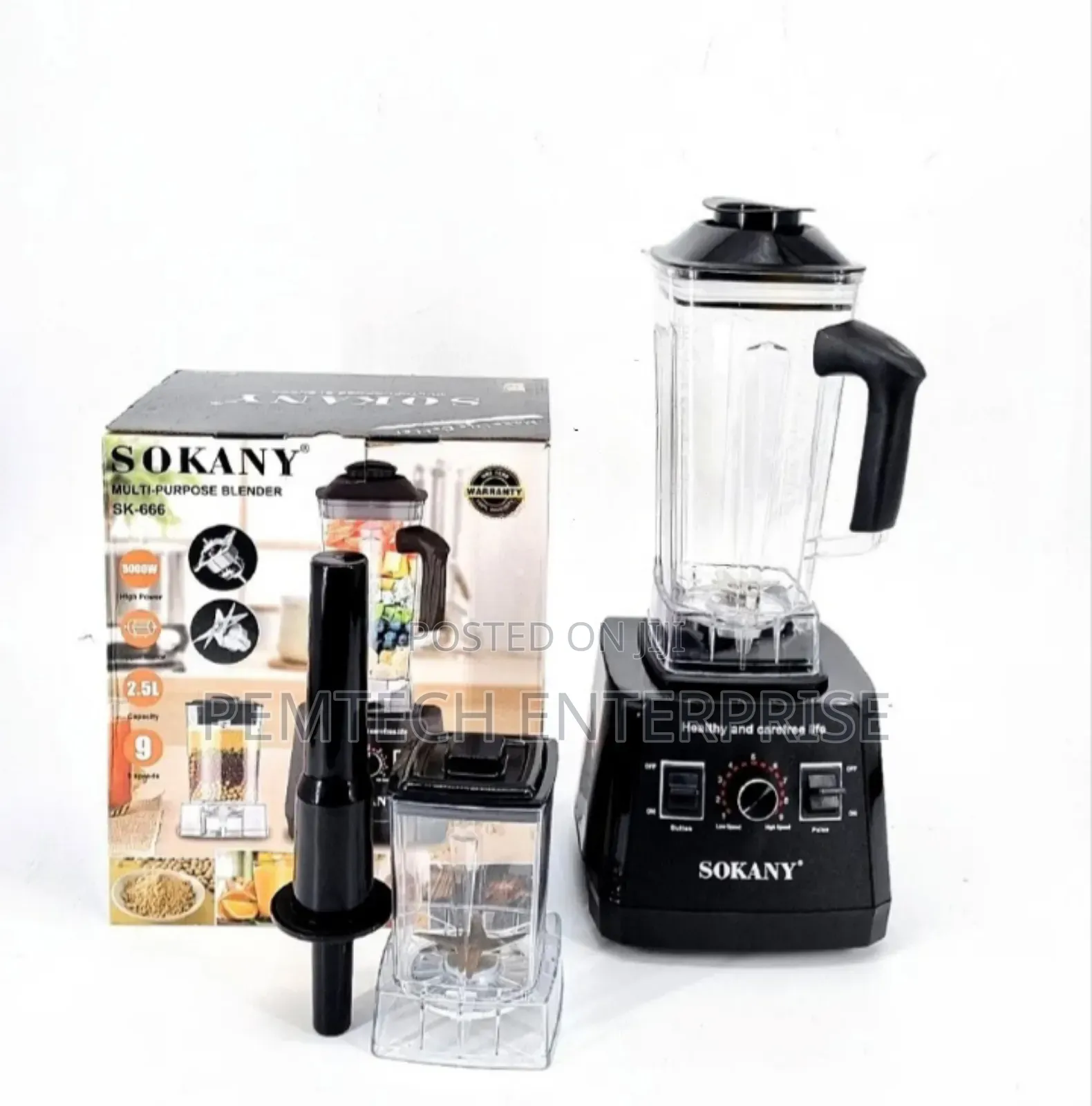 Sokany Multipurpose Commercial Blender