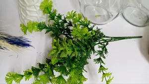 Green Flowers Table Top Decor