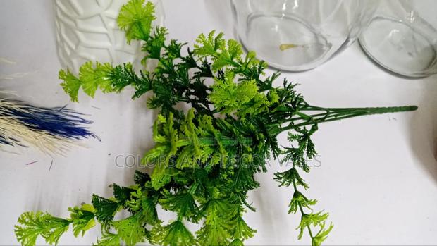 Green Flowers Table Top Decor - main view