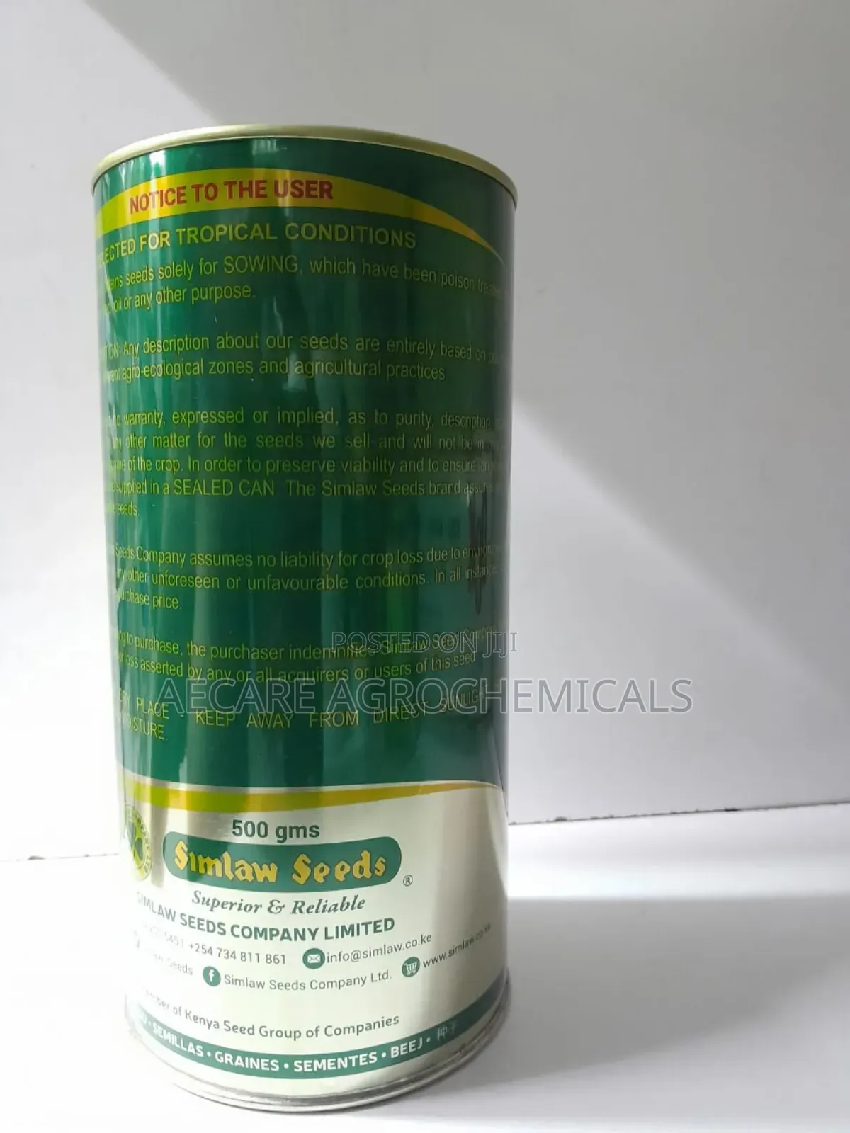 Lawn Grass Paspalum Seeds 500 Grams