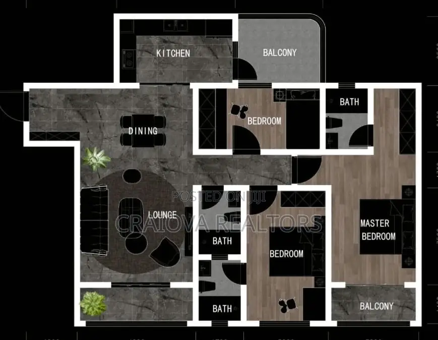 1bdrm Apartment in Oak West, Westlands for sale