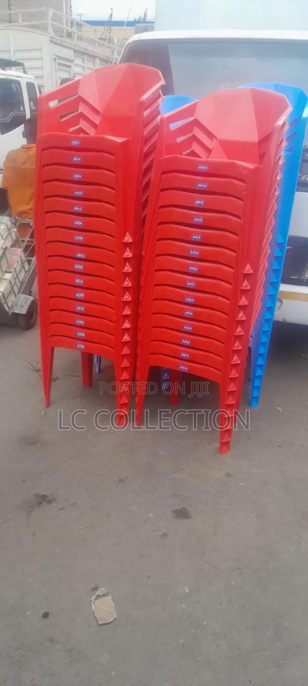 Diamond Red Plastic Chair Availlable - main view