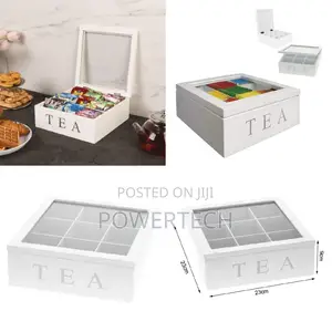 Bamboo Tea Bag Organizer