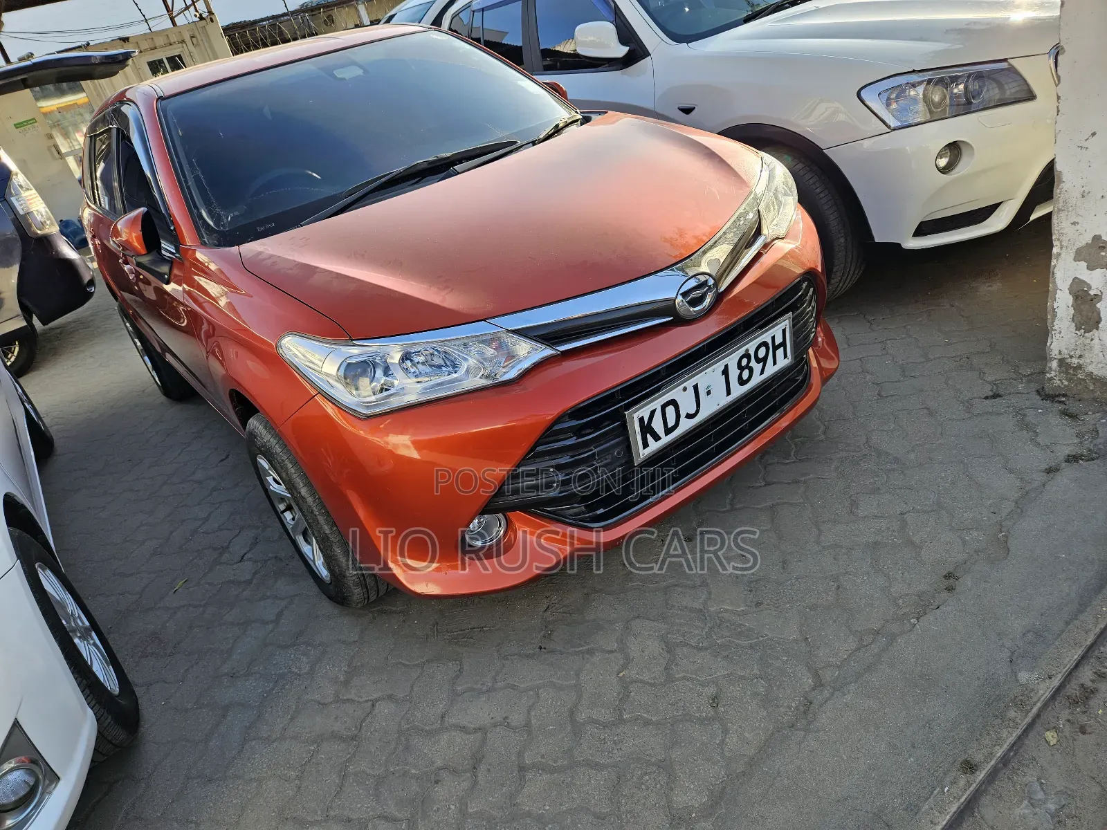 Toyota Corolla Fielder 2015 Orange