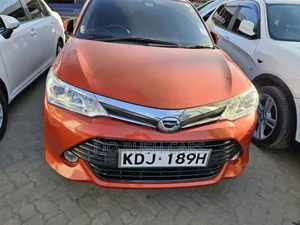 Toyota Corolla Fielder 2015 Orange