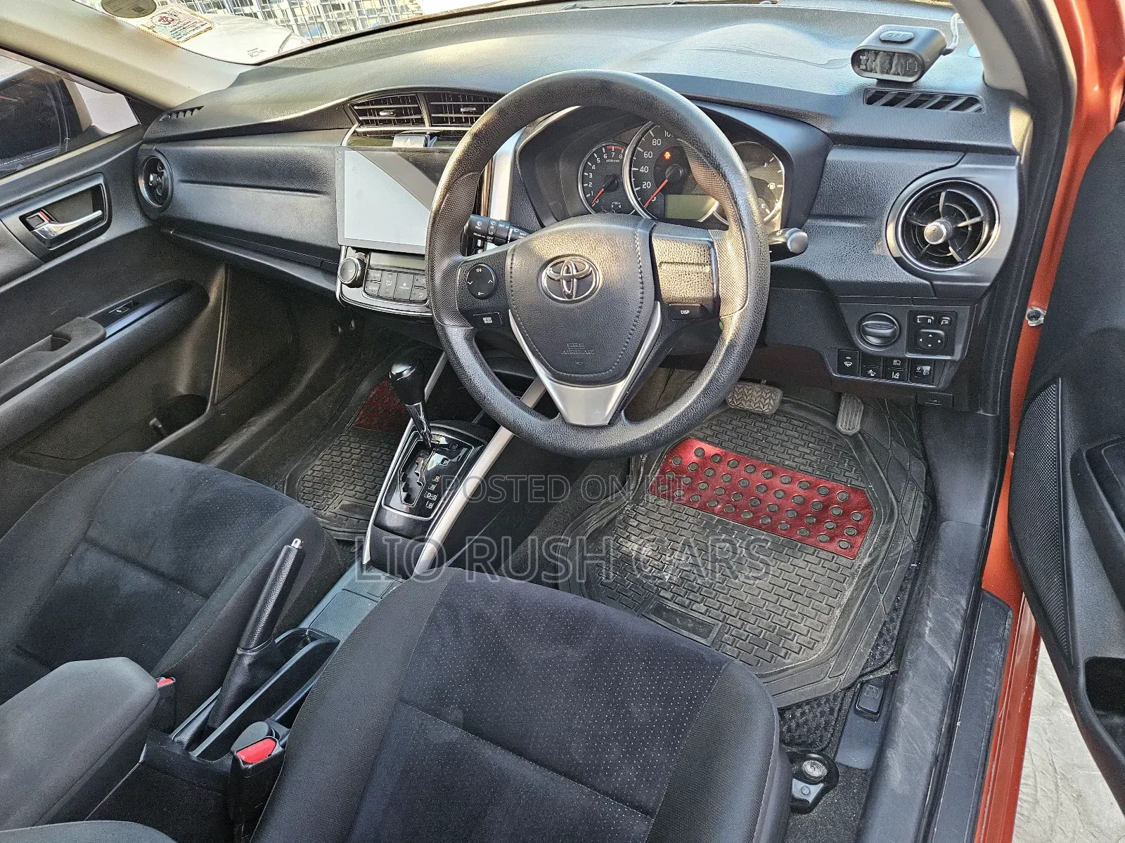 Toyota Corolla Fielder 2015 Orange