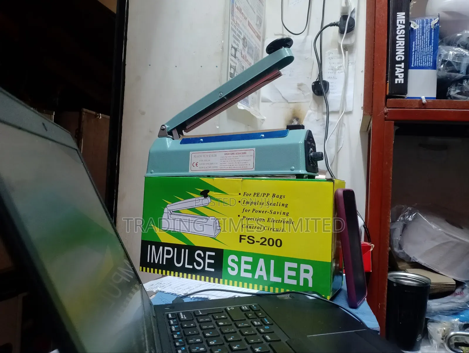 Impulse Sealing 200mm (Metal)