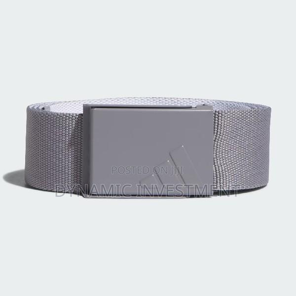 Adidas Golf Reversible Webbing Belt-Gray