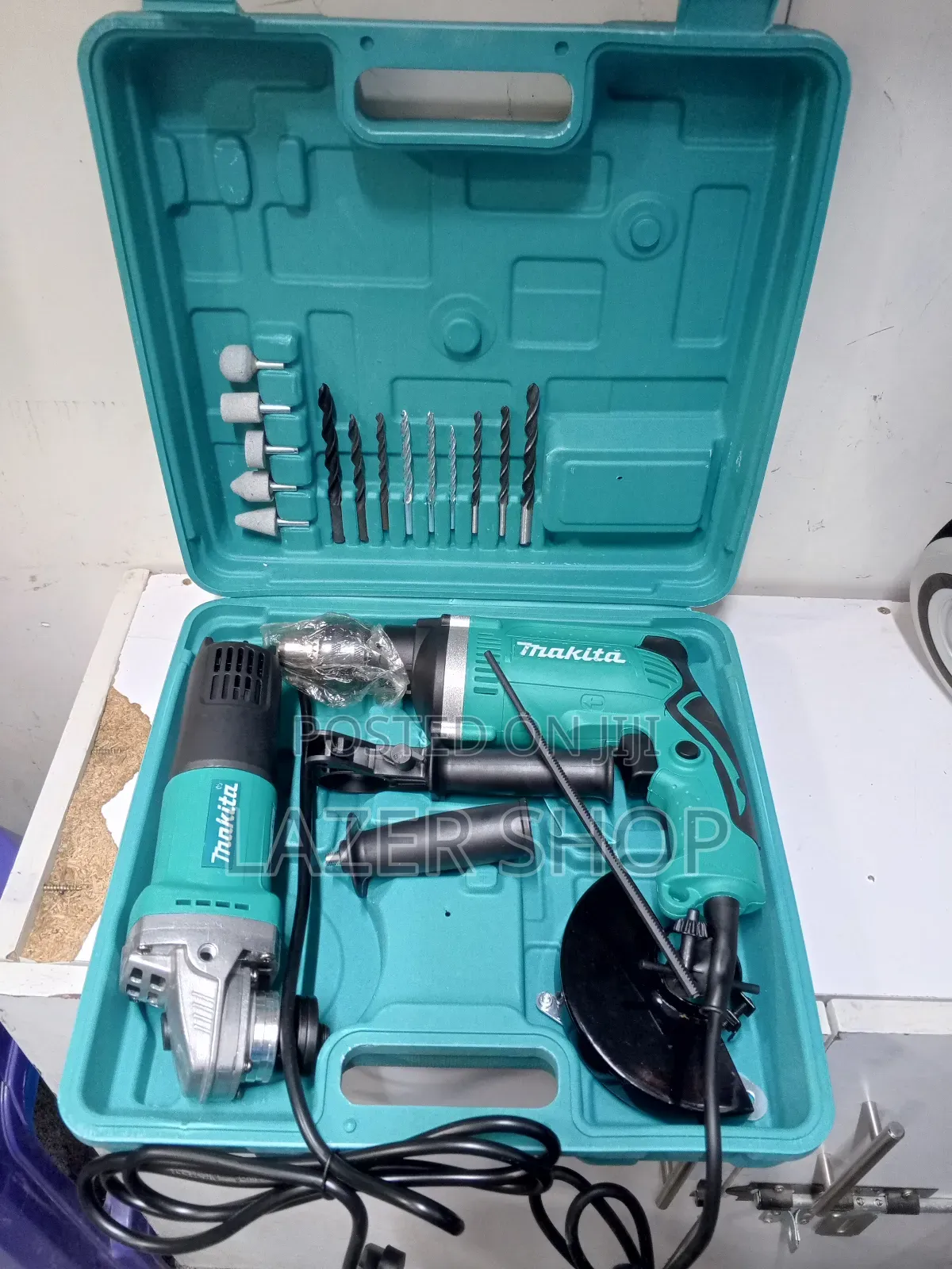 2in1 Drill+Grinder Combo