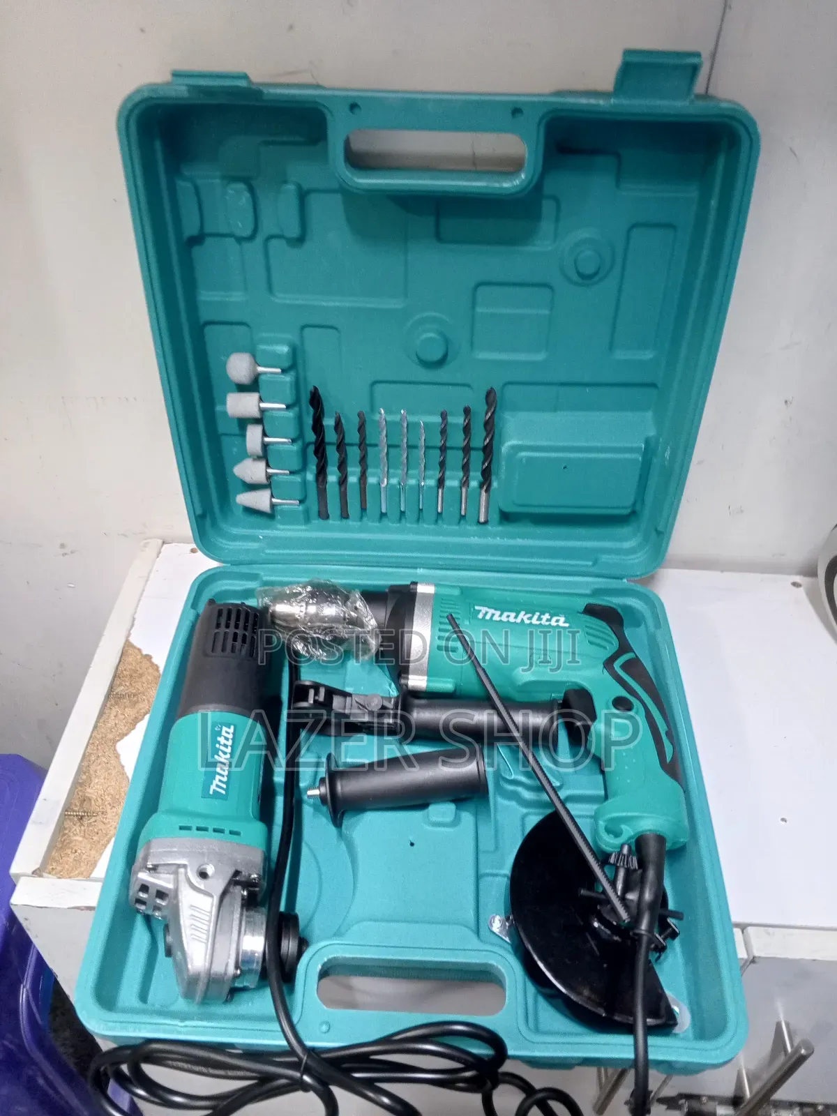 2in1 Drill+Grinder Combo