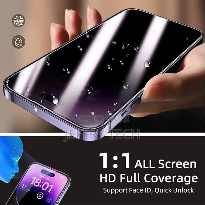 Privacy Screen Protector for iPhone 14 Pro