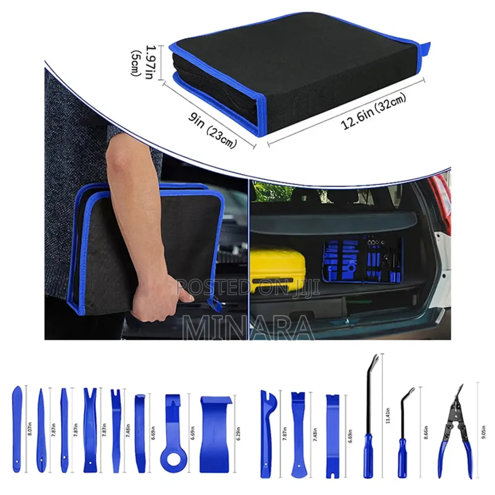 19 Pcs, Car Trim Removal Tools