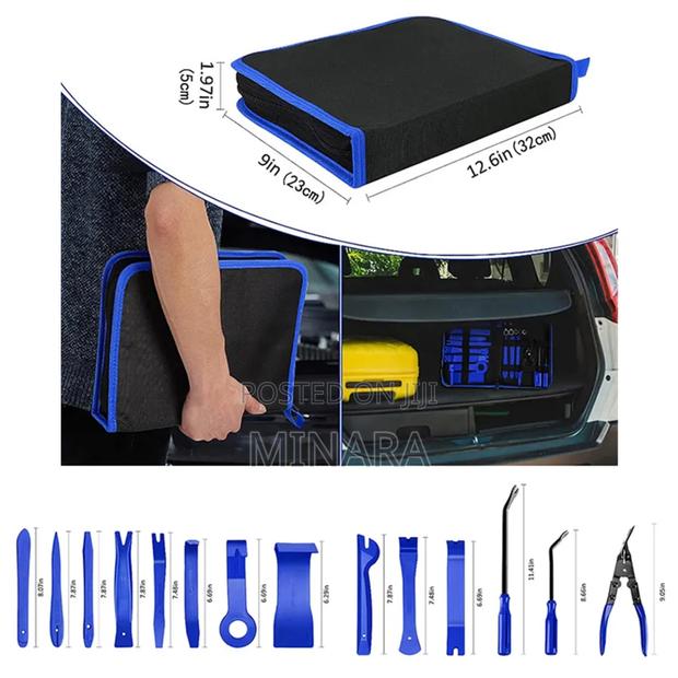 19 Pcs, Car Trim Removal Tools - thumbnail 5
