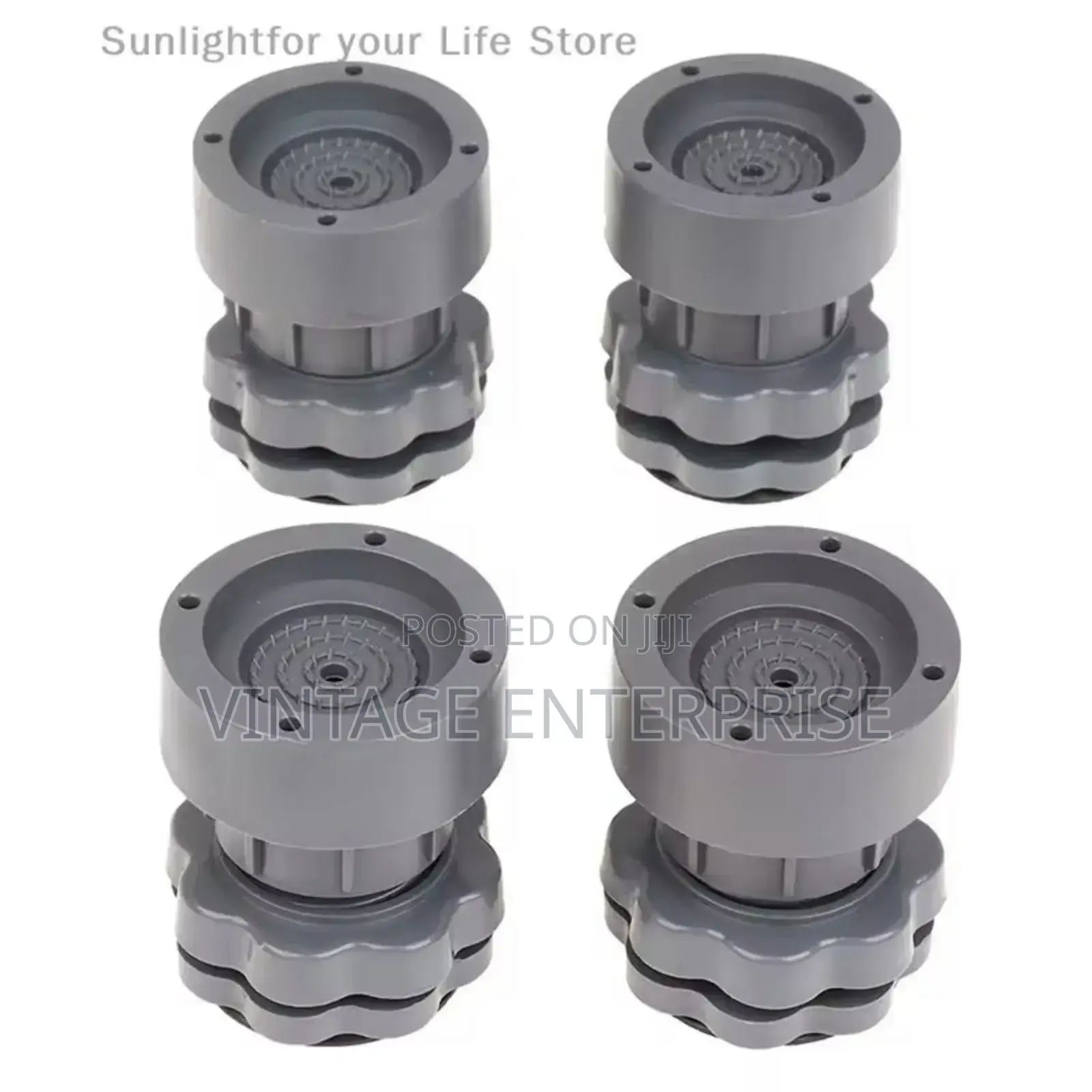 4pcs Heavy Duty Adjustable Height Washing Machine Anti