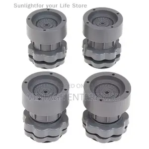 4pcs Heavy Duty Adjustable Height Washing Machine Anti