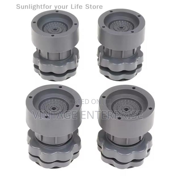 4pcs Heavy Duty Adjustable Height Washing Machine Anti