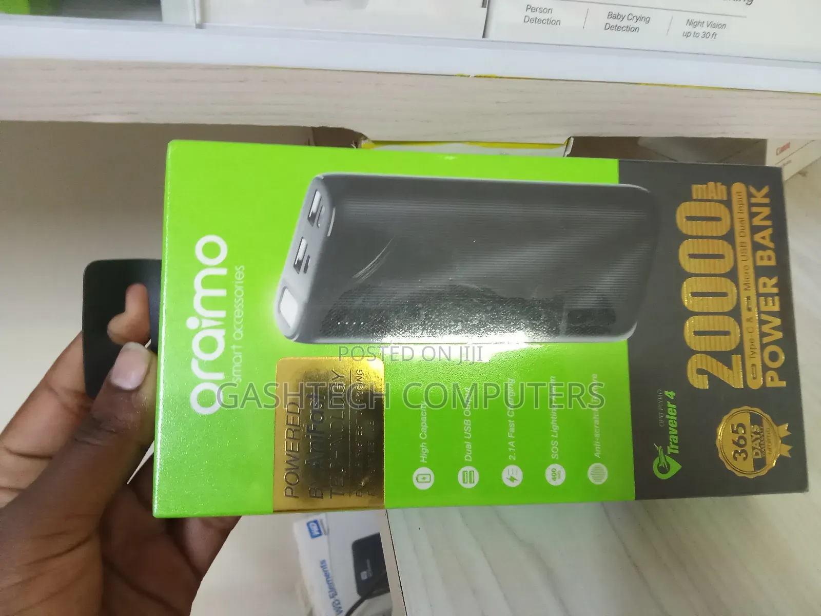 Oraimo Traveler 4 Pro 20000mah 20W Power Bank 
