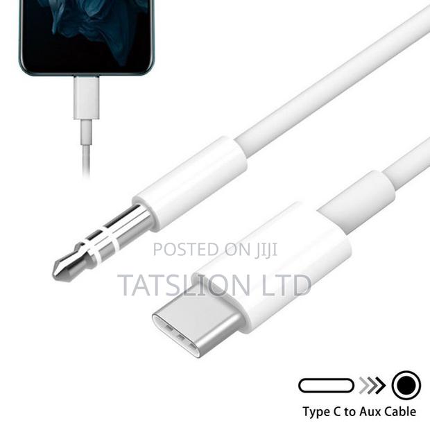 Porodo Type C to Auxi Audio Cable 3.5 - thumbnail 2