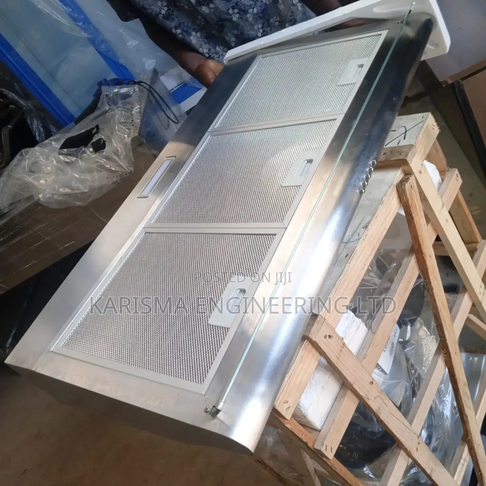 Stainless Modern Kitchen Hood