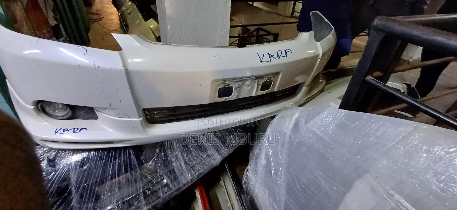 Wish 2002 Front Bumper With Fog Light and Skirting