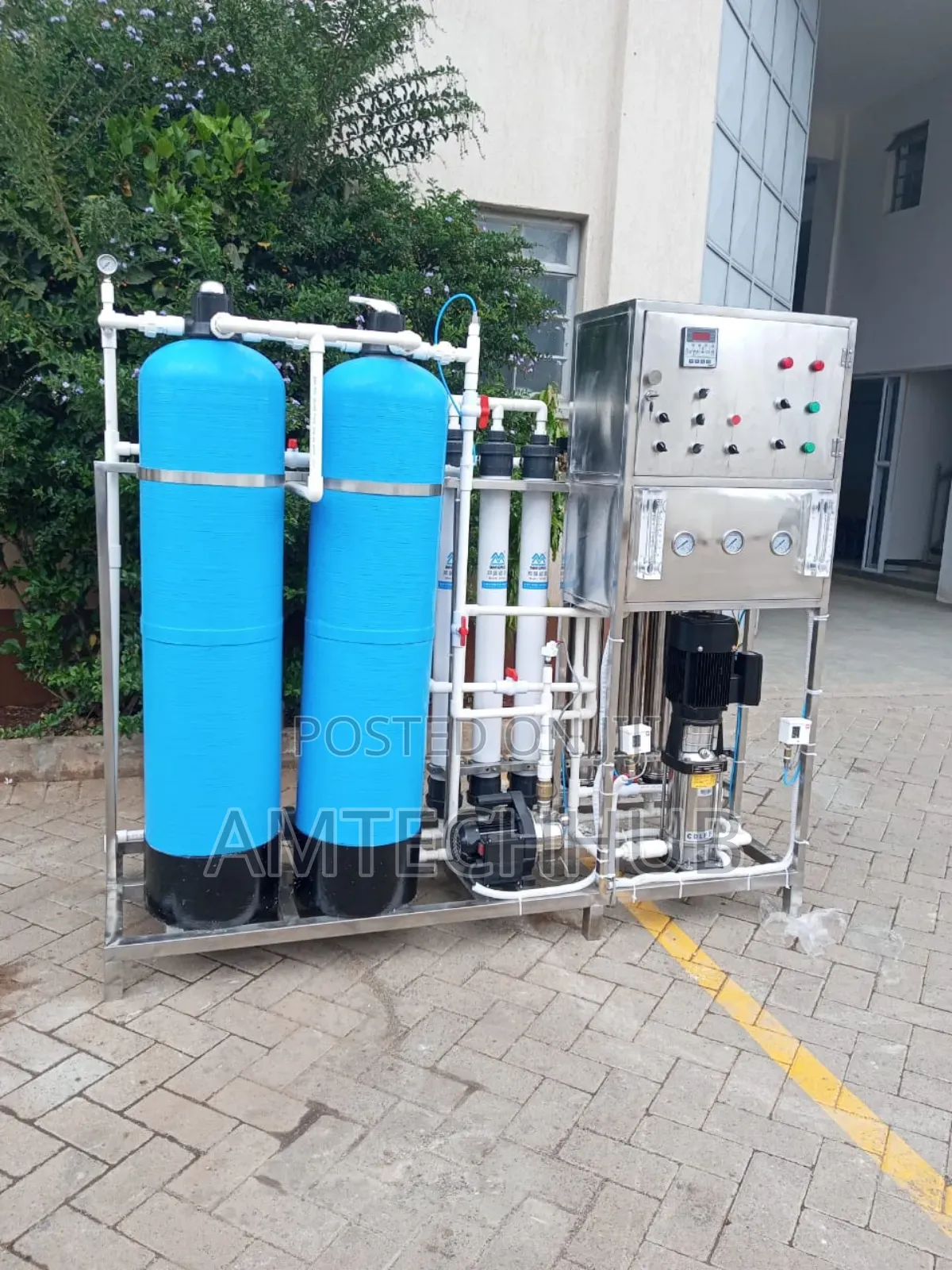 Reverse Osmosis Machine/Purification for Borehole Water in Limuru