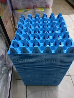 Light Blue Plastic Trays