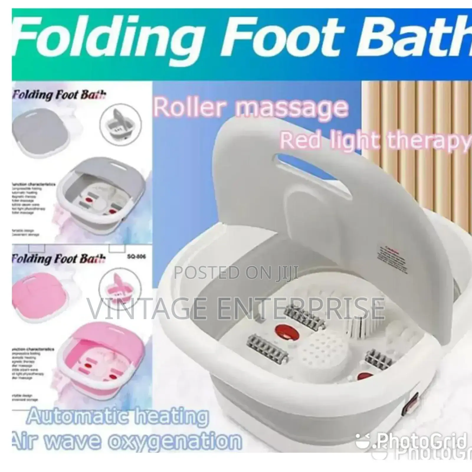 High Quality Portable Silicon Electric Foot Bath Machine