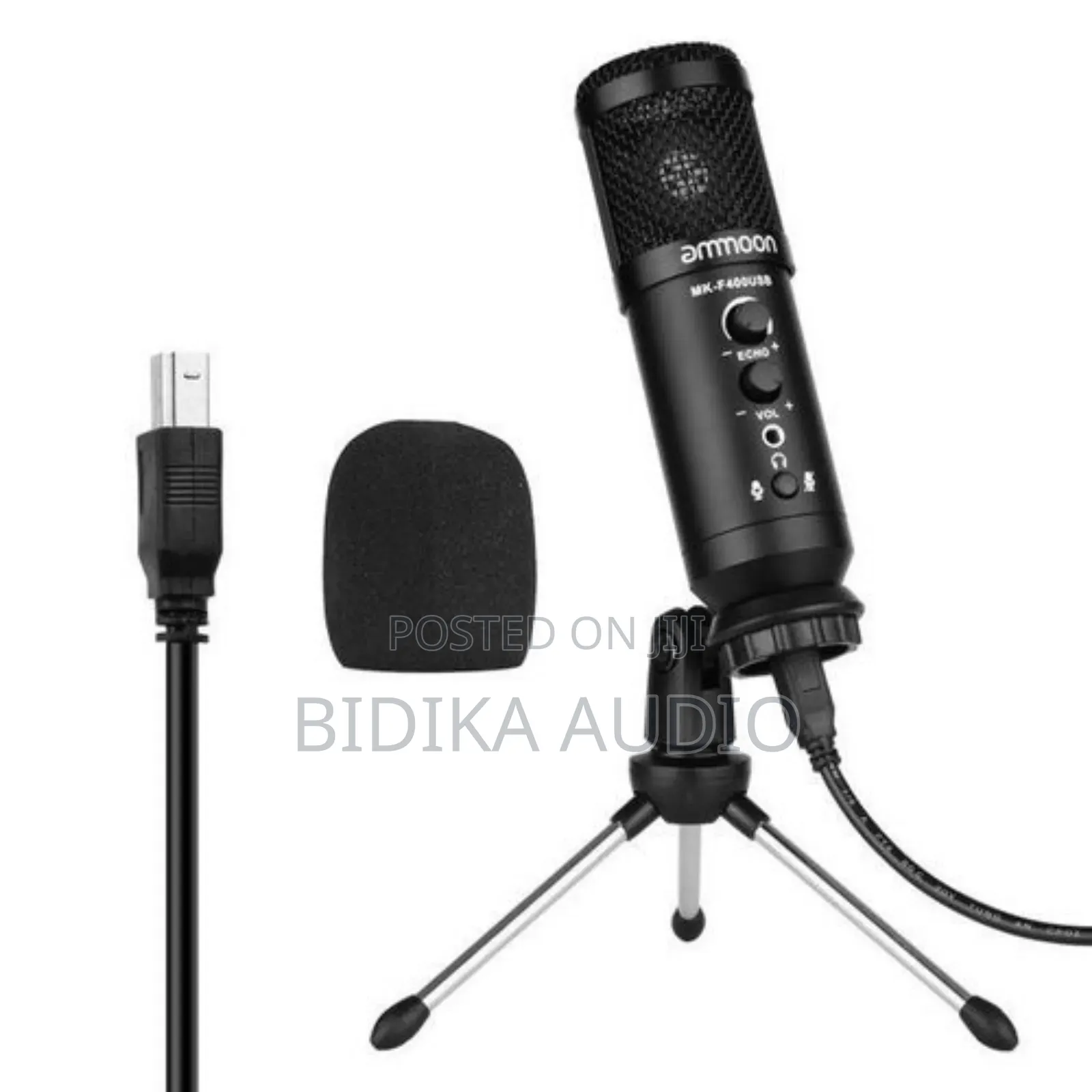 Ammoon USB Condenser Microphone Computer Mic Kit With Mini