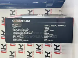 Kuerl 8inchs 600 Watts Car Underseat Subwoofer Deep Bass.
